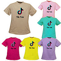 Стильна футболка для дівчинки TikTok, 2-16 років