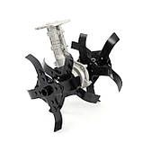 Насадка культиватор ST-02 для мотокоси (28мм, 9 шліців) на підшипниках, фото 2