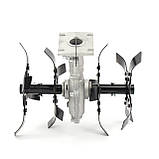 Насадка культиватор ST-02 для мотокоси (28мм, 9 шліців) на підшипниках, фото 4