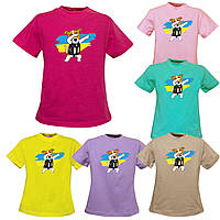 Стильна дитяча футболка для дівчинки Пес Патрон, 2-16 років