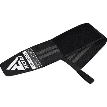 Бинти для зап'ясть (кистьові бинти) RDX WR11 GYM Wrist Wrap Black/Grey