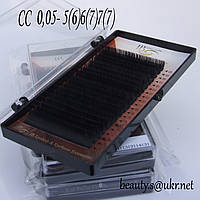 Вії I-Beauty mix CC 0,05 5-6-7 мм