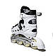 Ролики Scale Sports. White LF 905, розмір 29-33, фото 4