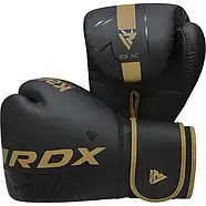 Боксерські рукавиці RDX F6 Kara Matte Golden 12 унцій, фото 4