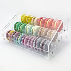 Вітрини, гірки та полиці для макарунів