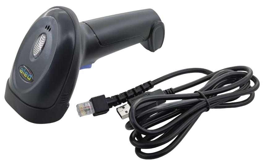 Сканер бездротовий ALEO AL-OW10 емуляція СОМ, префікс F7 receiver 2,4G; image CCD 1D, білий