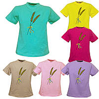 Стильна футболка для дівчинки Колосок, 2-16 років