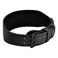 Пояс для важкої атлетики RDX 4 шкіряний Full Black S, фото 4