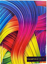Зошит А4 тверда обкладинка, 96 аркушів, газет., лінія, "Серія Colors 2" Ц262057У KNZ, фото 5