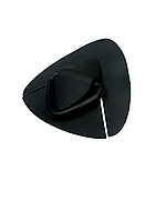 Буксир для човна пвх із пластиковим кільцем АКВА 130х130мм. чорний