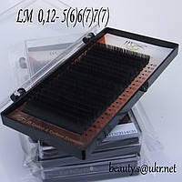 Вії I-Beauty mix LM 0,12 5-6-7 мм