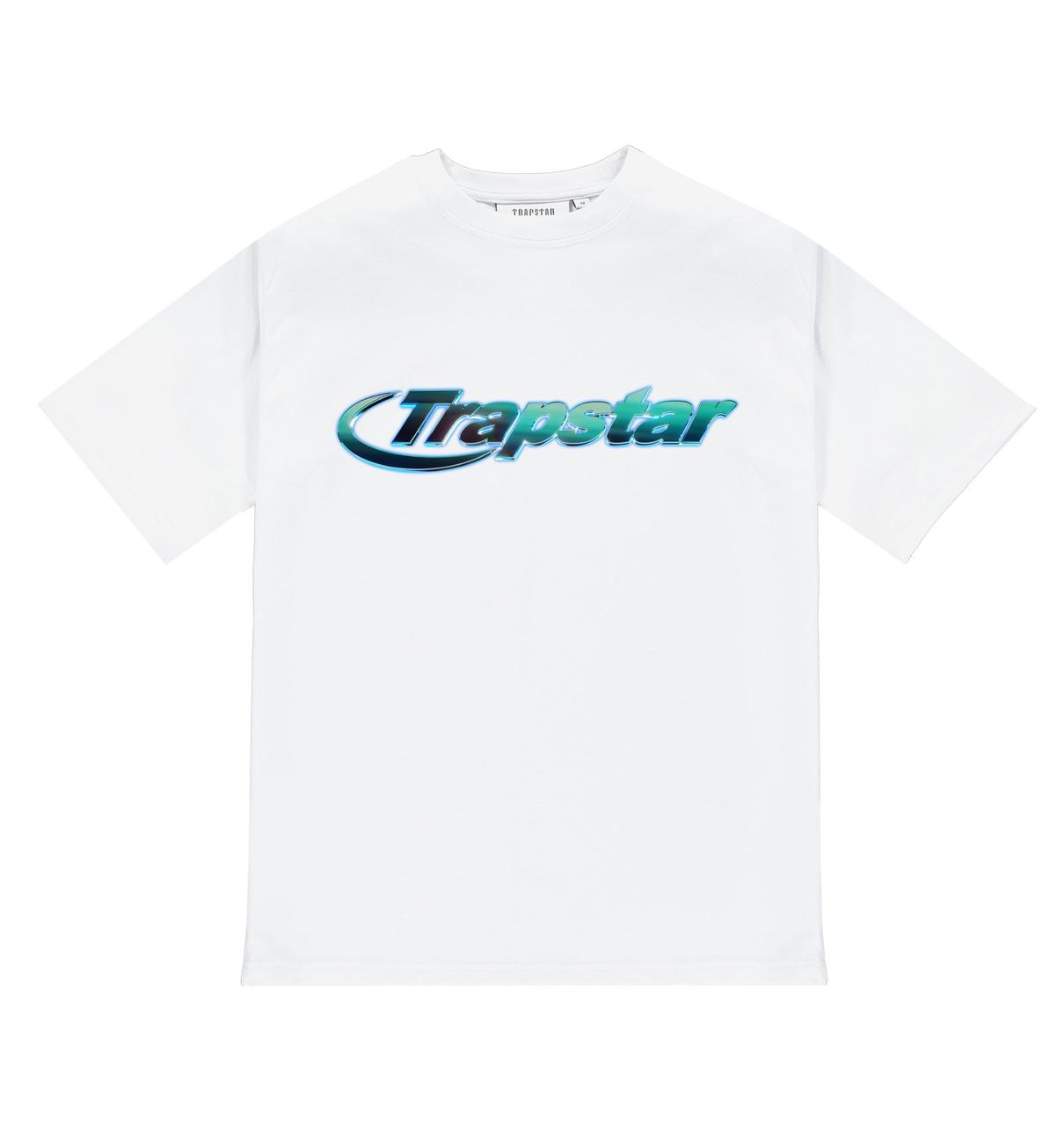 Футболка біла LOYS Trapstar London Hyperdrive Chrome SS23 Edition – White/Teal XS