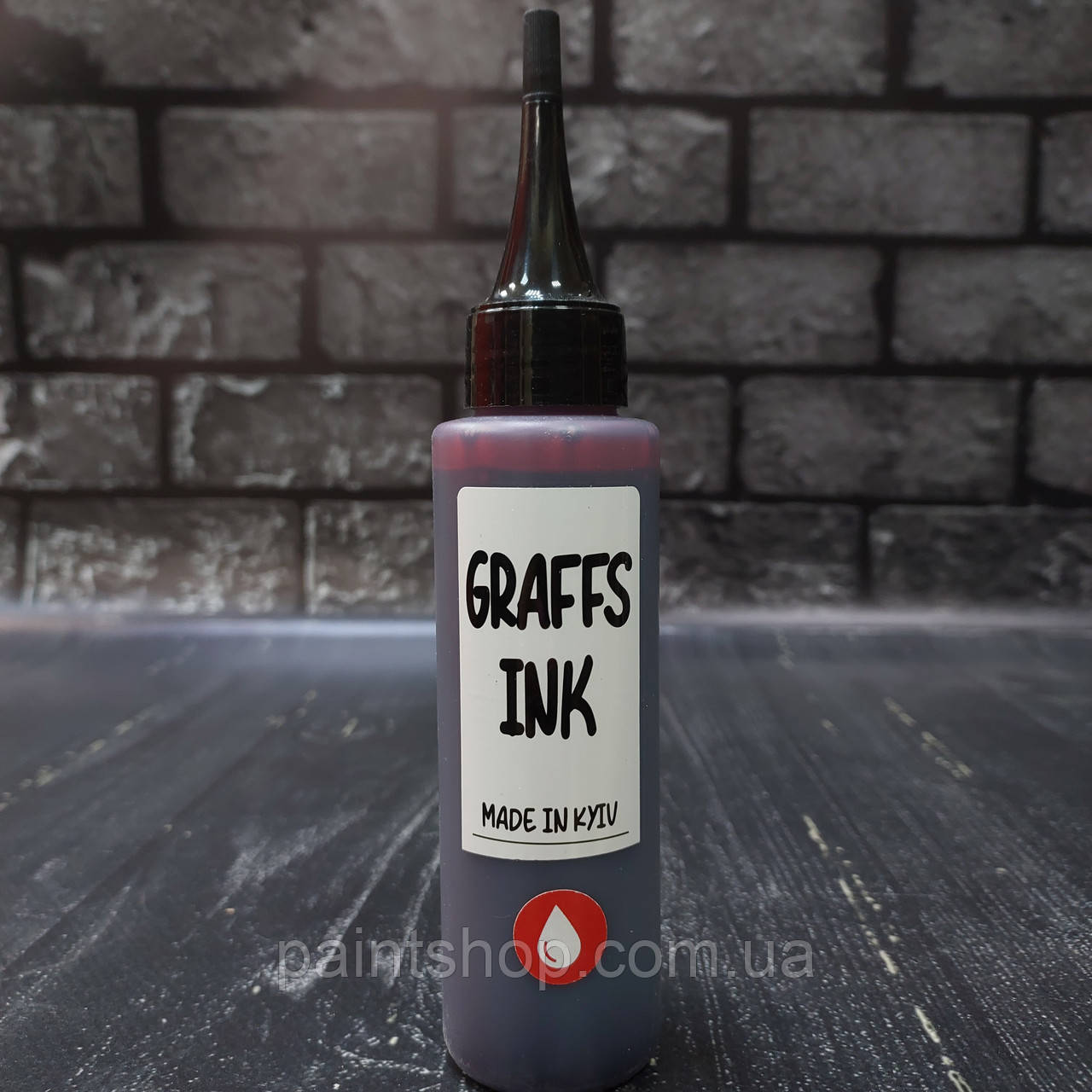 Фарба для маркерів Graffs Ink Red (Червоний) 100 мл, фото 1