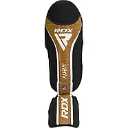 Захист гомілки та стопи RDX SHIN INSTEP AURA PLUS T-17 Black Golden M, фото 3