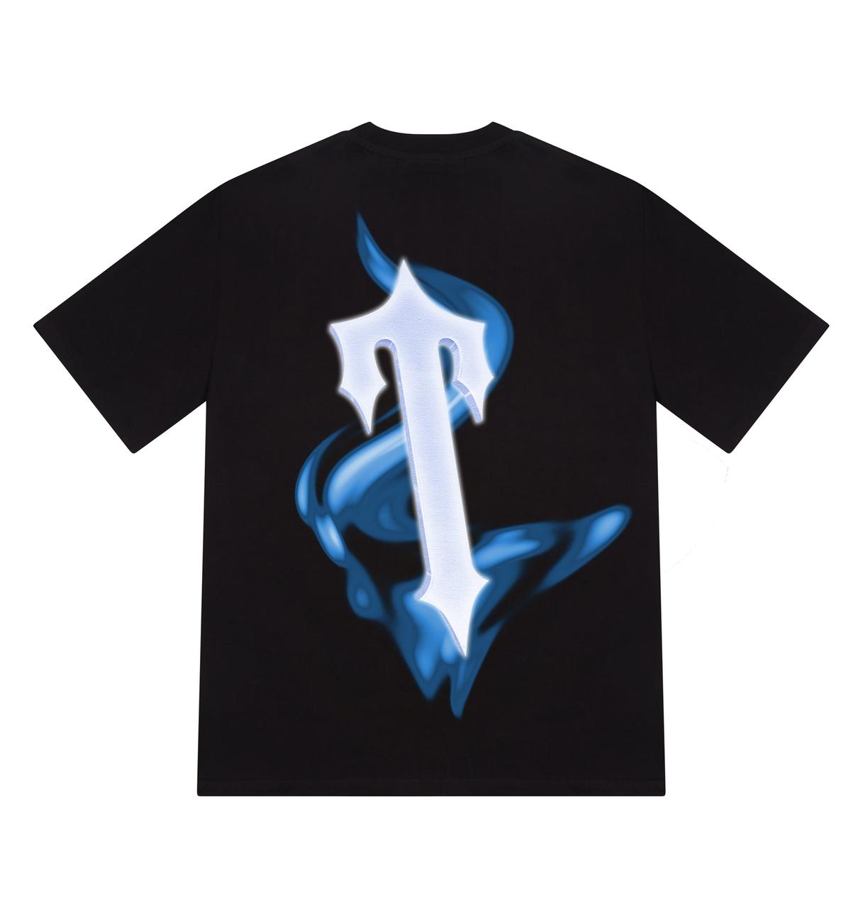 Футболка чорна LOYS Trapstar London Trapstar Decoded Tee – Black/Electric Edition XS
