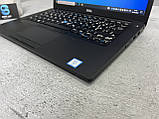 256gb ssd I7-6600u 14" FullHD ips Потужний ноутбук Dell Делл 7480, фото 3