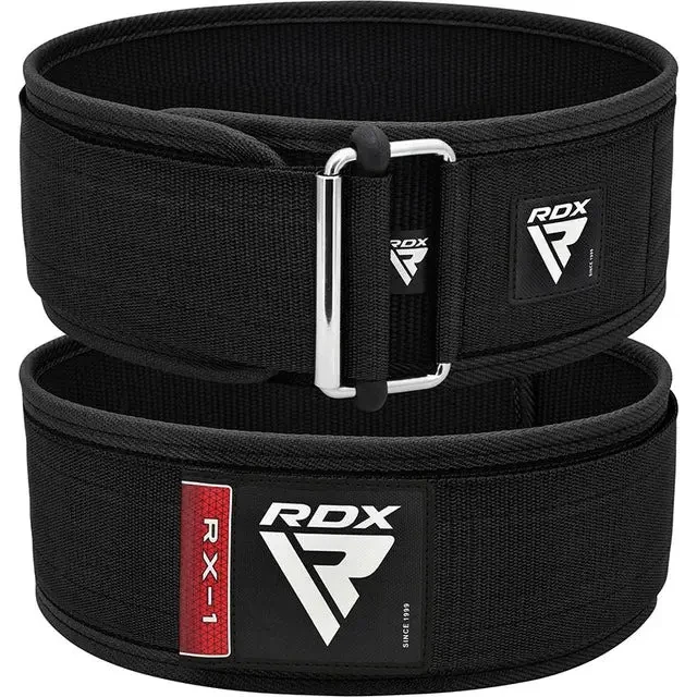 Пояс для важкої атлетики RDX RX1 Weight Lifting Belt Black L