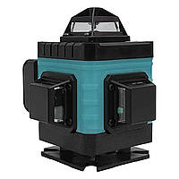 Лазерний рівень 4D на 16 ліній з 2 та акумуляторами пультом у кейсі + мікроліфт, фото 2
