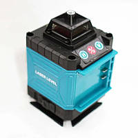 Лазерний рівень 4D на 16 ліній з 2 та акумуляторами пультом у кейсі + мікроліфт, фото 3