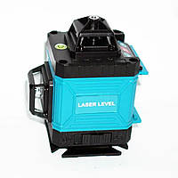 Лазерний рівень 4D на 16 ліній з 2 та акумуляторами пультом у кейсі + мікроліфт, фото 5