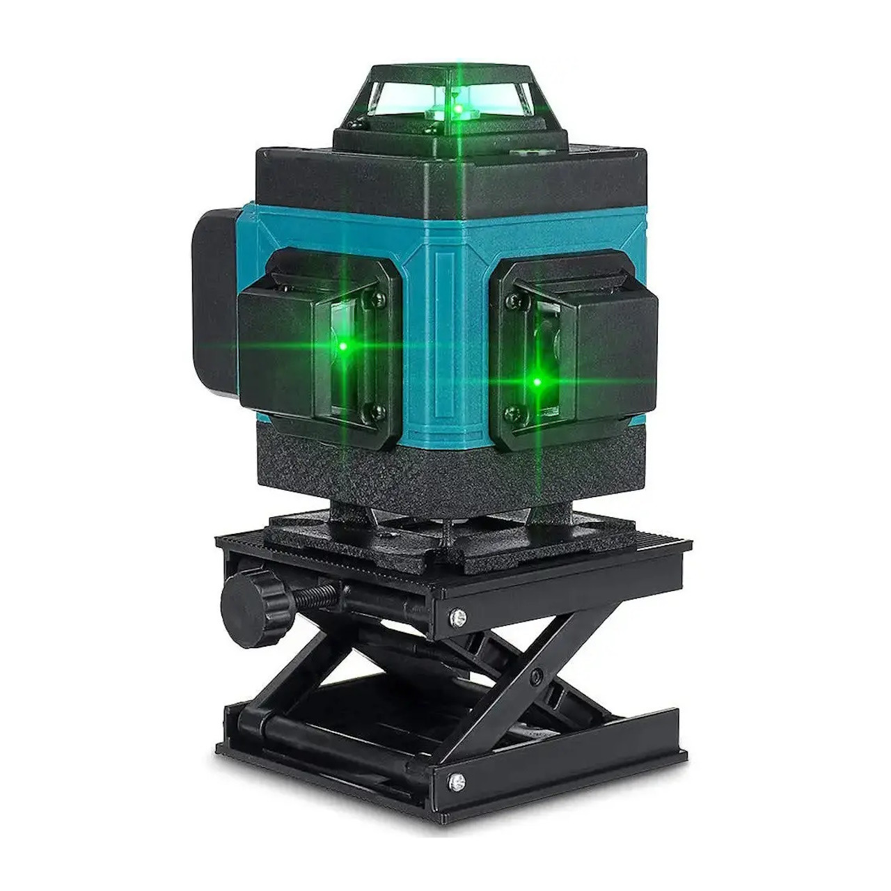 Лазерний рівень 4D на 16 ліній з 2 та акумуляторами пультом у кейсі + мікроліфт, фото 1