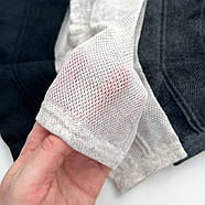 Тонкі льняні чоловічі шкарпетки з сіткою середньої висоти Дукат, фото 3