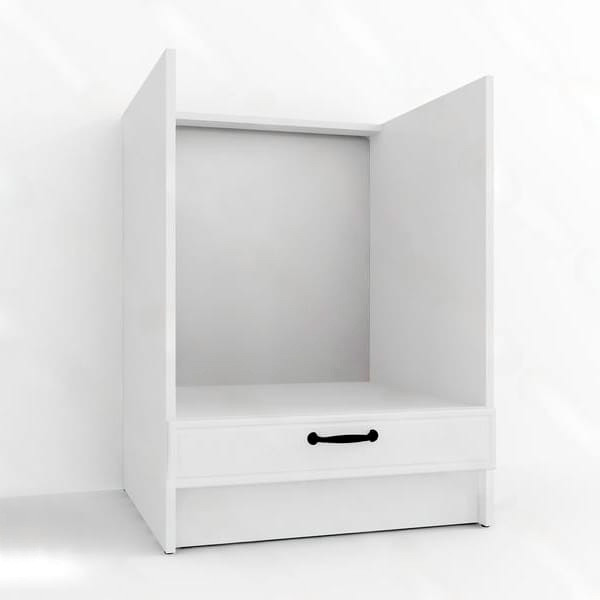 Стильна кухонна тумба під духовку з мдф фасадом, тумба для кухні без стільниці з шухлядою з ЛДСП, фото 1