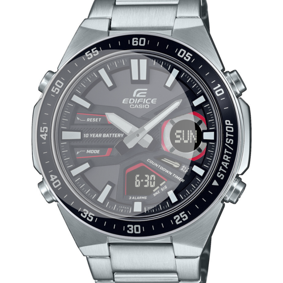 Захисне скло для годинника CASIO EDIFICE CLASSIC EFV-C110D-1A