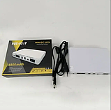 Джерело безперебійного живлення для роутерів/коммутаторів/PON/POE-431P, 5/7.5/9/12V, 1A, 4X2200MAh, BOX Q36, фото 2