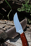 Бюджетний ніж ручної роботи «Бізон #1» без гравіювання 65х13/57 HRC., фото 2