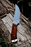 Бюджетний ніж ручної роботи «Бізон #1» без гравіювання 65х13/57 HRC., фото 4