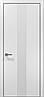 Двері міжкімнатні Папа Карло Plato PL-06 Білий матовий ПП (глухі-щитові), фото 3