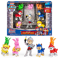 Фігурки Щенячий патруль PAW Patrol Rescue Knights Ryder and Pups Figure Gift Pack набір 8 шт з драконами