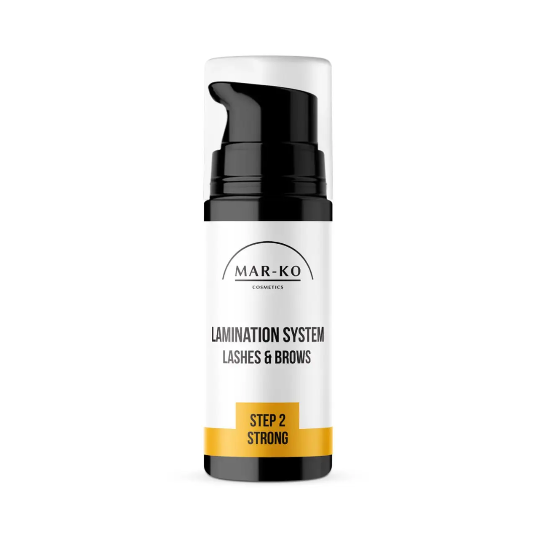 Mar-ko Ламінування вій та брів Lamination System Step №2 Strong Lashes&Brow, 10 мл