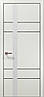Двері міжкімнатні Папа Карло Plato PL-10 Ясен Білий ПП (глухі-щитові), фото 4