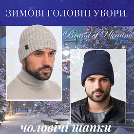 Чоловічі шапки