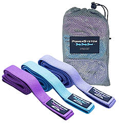Набір тканевих гумок Power System PS-4129 Booty Band Set Long 3 шт.