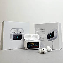 Навушники Air Pro 2 Бездротові Bluetooth вакуумні сенсорні з мікрофоном для телефону з екраном Білий, фото 4