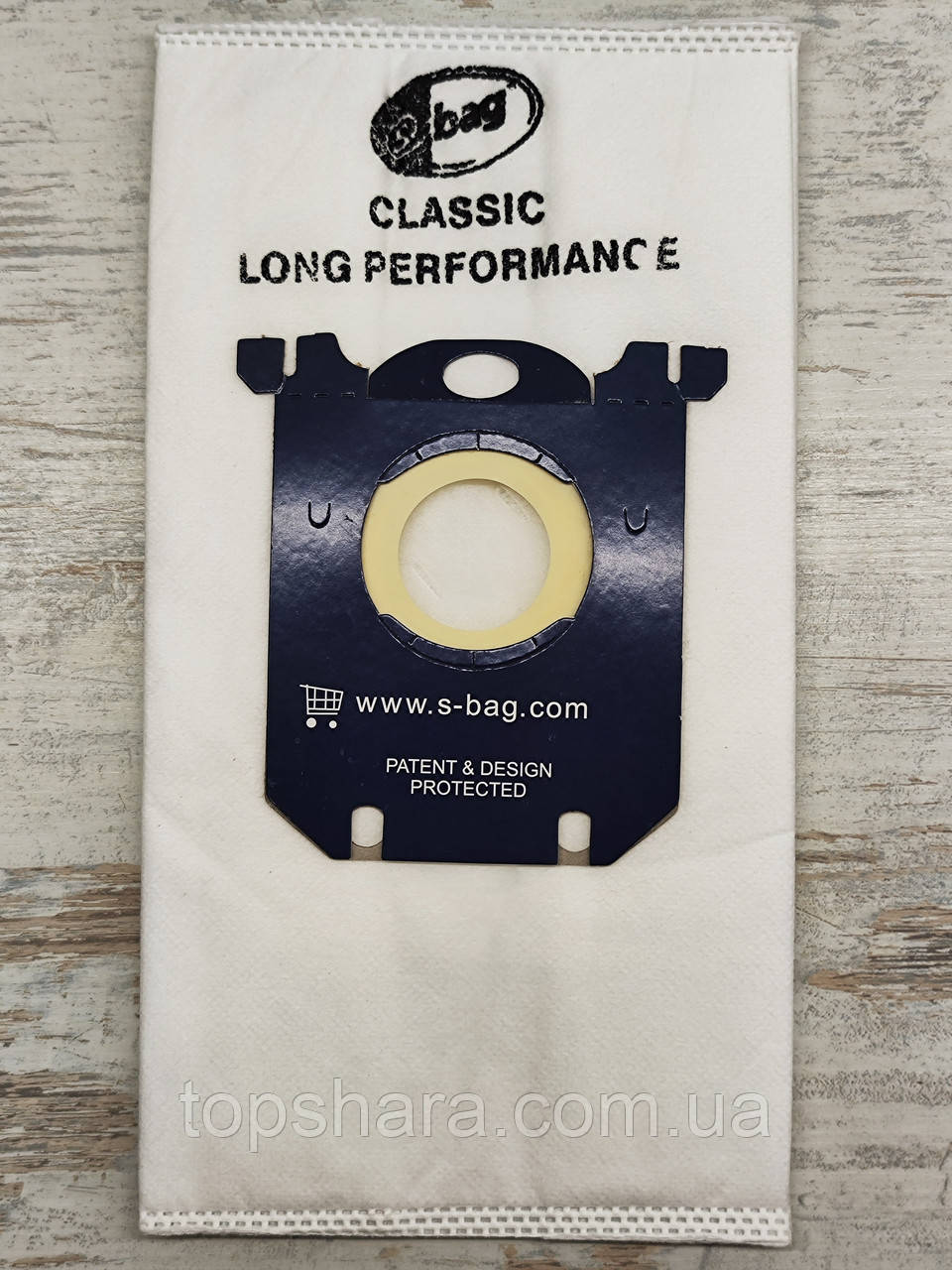 Мішок одноразовий S-BAG CLASSIC Long Performance для пилосмока Philips та Electrolux 1 шт