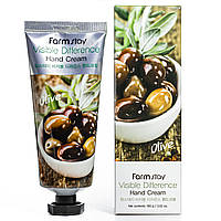 Крем для рук FarmStay Olive Visible Difference Hand Cream Olive зволожуючий 100 мл