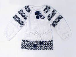 В'язана туніка для дівчинки 0742