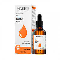 Пілінг для обличчя з гліколевою кислотою Revuele Cysc від акне, 30 мл