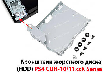 Контейнер кріплення жорсткого диска (HDD) PS4 CUH 10/11xxA Series