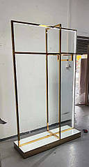 Стійка золота "Квадрат" з підсвіткою