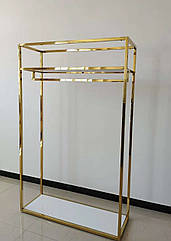 Стійка квадрат із полицею зверху