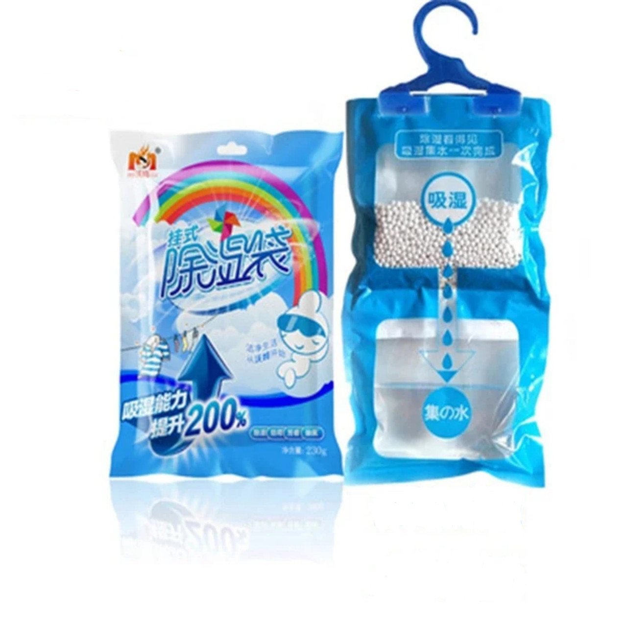 Вологопоглинач для будинку від неприємного запаху цвілі у шафі з вішалкою на 230гр 29188, фото 1