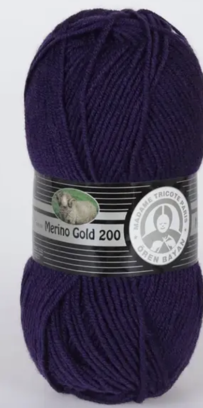 Merino gold 200 Madam Tricote-060