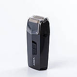 Професійний тример для бороди та вусів VGR V-086 бездротовий шейвер із 4 насадками DYCH, фото 2