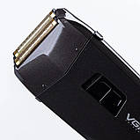 Професійний тример для бороди та вусів VGR V-086 бездротовий шейвер із 4 насадками DYCH, фото 3