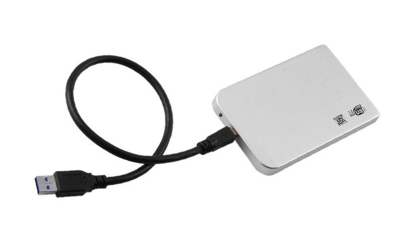 Зовнішній HDD 2.5" Usb 3.0 500GB TRY TB-S257U3 металевий корпус, сірий